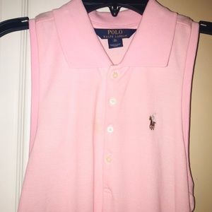 POLO Ralph Lauren light pink dress.